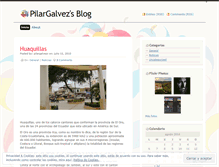 Tablet Screenshot of pilargalvezc.wordpress.com