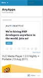 Mobile Screenshot of anyappz.wordpress.com
