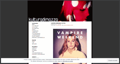 Desktop Screenshot of kulturadimazza.wordpress.com