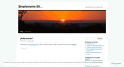 Desktop Screenshot of joaquina979.wordpress.com
