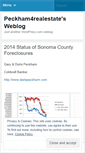 Mobile Screenshot of peckham4realestate.wordpress.com