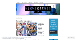 Desktop Screenshot of niewiesznic.wordpress.com