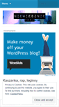 Mobile Screenshot of niewiesznic.wordpress.com