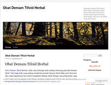 Tablet Screenshot of obatdemamtifoidherbal4.wordpress.com