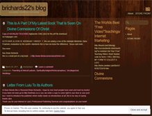 Tablet Screenshot of brichards22.wordpress.com