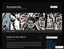 Tablet Screenshot of dawnpuppet.wordpress.com