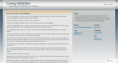 Desktop Screenshot of addictioncure.wordpress.com