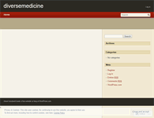 Tablet Screenshot of diversemedicine.wordpress.com