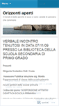 Mobile Screenshot of orizontiaperti.wordpress.com