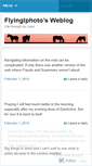 Mobile Screenshot of flyinglphoto.wordpress.com