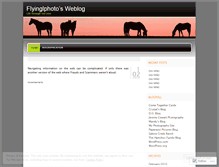 Tablet Screenshot of flyinglphoto.wordpress.com