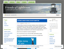 Tablet Screenshot of lighthousefriends.wordpress.com