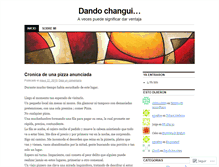 Tablet Screenshot of dandochangui.wordpress.com