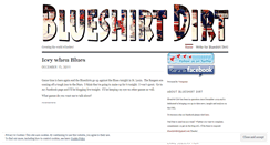 Desktop Screenshot of blueshirtdirt.wordpress.com