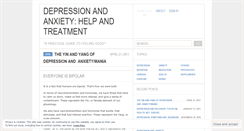 Desktop Screenshot of ibeatdepression.wordpress.com