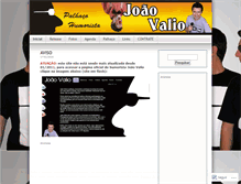 Tablet Screenshot of joaovalio.wordpress.com