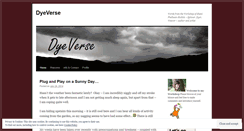 Desktop Screenshot of dyeverse.wordpress.com