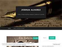 Tablet Screenshot of joshuaalvarez.wordpress.com