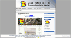 Desktop Screenshot of lsbgl.wordpress.com