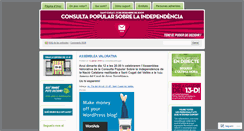 Desktop Screenshot of consultasantcugat.wordpress.com