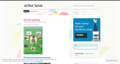 Desktop Screenshot of dietsehat.wordpress.com
