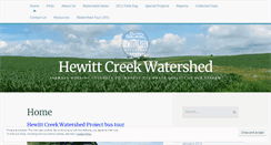 Desktop Screenshot of hewittcreek.wordpress.com