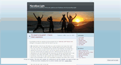 Desktop Screenshot of marvellouslight.wordpress.com