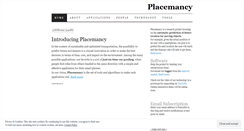 Desktop Screenshot of placemancy.wordpress.com