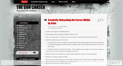 Desktop Screenshot of jackysunchaser.wordpress.com
