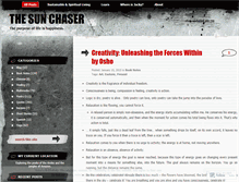 Tablet Screenshot of jackysunchaser.wordpress.com