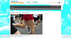 Desktop Screenshot of edinburghsportsmassage.wordpress.com