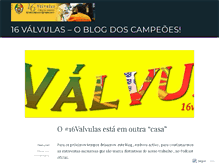 Tablet Screenshot of 16valvulas.wordpress.com