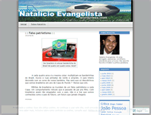 Tablet Screenshot of natalicioevangelista.wordpress.com
