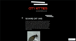 Desktop Screenshot of citykitties.wordpress.com