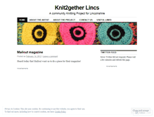 Tablet Screenshot of knit2getherlincs.wordpress.com