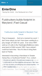 Mobile Screenshot of enterdine.wordpress.com