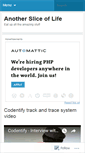 Mobile Screenshot of anothersliceoflifeblog.wordpress.com