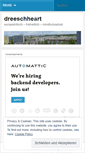 Mobile Screenshot of dreeschheart.wordpress.com