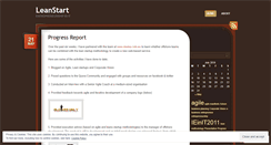 Desktop Screenshot of leanstart.wordpress.com