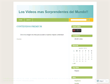 Tablet Screenshot of milvideos.wordpress.com