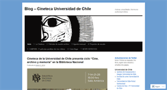 Desktop Screenshot of cinetecaudechile.wordpress.com