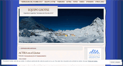 Desktop Screenshot of equipolhotse2012.wordpress.com