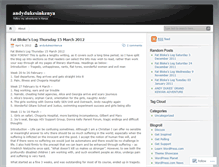 Tablet Screenshot of andydukesinkenya.wordpress.com
