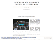Tablet Screenshot of landerije.wordpress.com