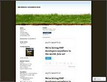 Tablet Screenshot of beeremovalsacramento.wordpress.com