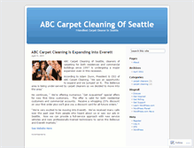 Tablet Screenshot of abccarpetcleaners1.wordpress.com