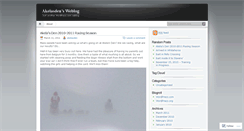 Desktop Screenshot of akelasden.wordpress.com