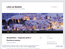 Tablet Screenshot of libreauquebec.wordpress.com