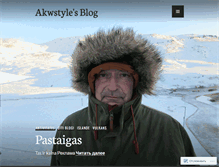 Tablet Screenshot of akwstyle.wordpress.com