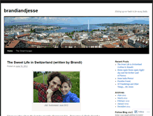 Tablet Screenshot of brandiandjesse.wordpress.com